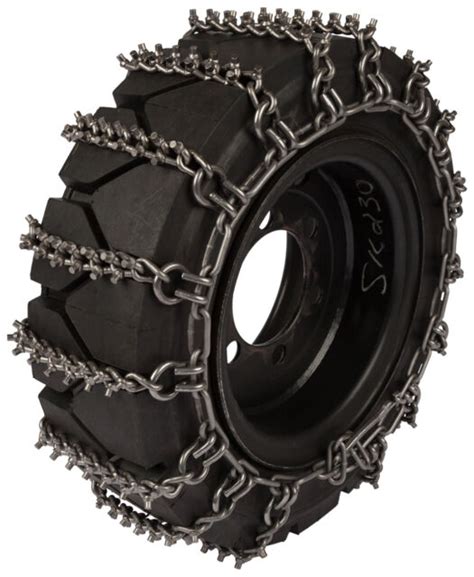 snow chains for bobcat skid steer|Bobcat Skid Steer Tire Chains .